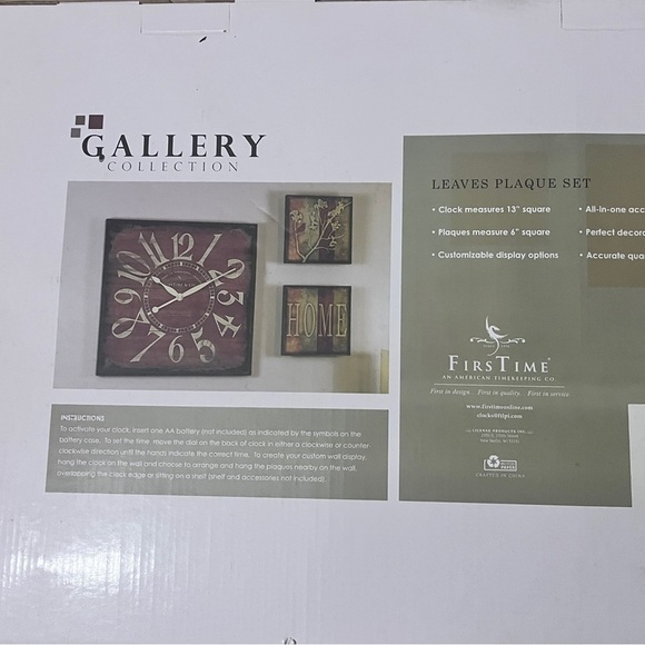 Gallery Collection 3-Piece Wall Decor Set – Rustic & Functional Design - Picture 3 of 15